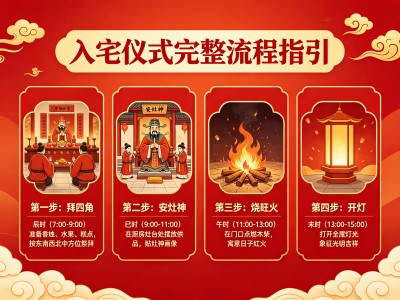 入宅仪式流程